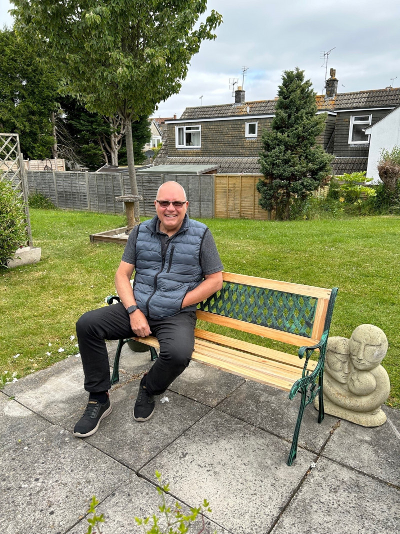 Steve On Bench